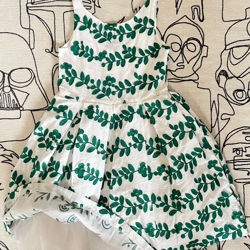 Janie and Jack 100% cotton Vine Dress sz8
